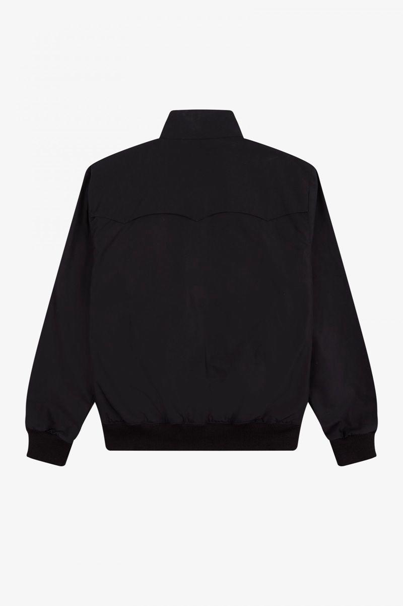 Black Fred Perry J2837 Men's Jackets | PH 1197GSOL